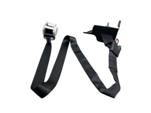 2018-2020 Ford F-150 Black Inflatable Air Bag Seat Belt Assembly - Rear, Right (Passenger) (Used OEM)