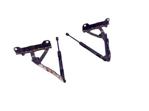 2020-2024 Hyundai Sonata Hood Hinge Support Bracket and Shock Set - Front, Right (Passenger) (Used OEM)