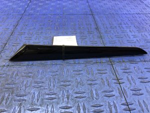 2014-2023 Maserati Ghibli Black Door Trim Panel Cover Moulding - Rear (Used OEM)