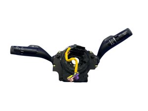 2025-2026 Kia K4 Black Headlight Turn Signal and Wiper Combination Switch with Clock Spring - Front (Used OEM)