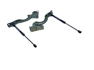 2023-2025 Kia Niro Hood Hinge and Shock Assembly Set - Front, Right (Passenger) (Used OEM)