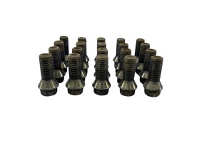 2014-2024 BMW M4 Black Wheel Lug Nut Bolt Set (Used OEM)