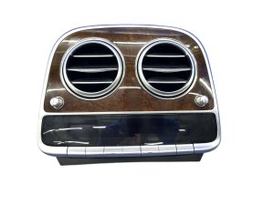  Mercedes-Benz Sclass Brown Rear Center Console Climate Control Panel and Vent (Used OEM)