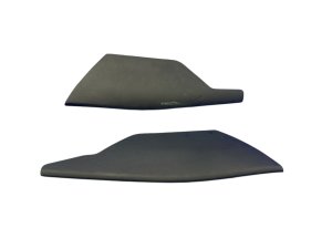 2004-2008 Lamborghini Gallardo Black Center Console Trim Cover Panel Set (Used OEM)