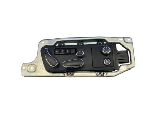 2004-2010 Bentley Continental Black Seat Adjustment Control Switch Panel - Front (Used OEM)