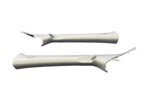 2018-2021 Honda Clarity Beige A-Pillar Trim Panel Set - Front (Used OEM)