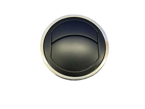 2004-2008 Lamborghini Gallardo Black Dashboard HVAC Air Vent (Used OEM)