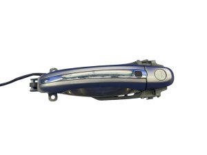 2006-2012 Bentley Flying Spur Gray Exterior Door Handle with Chrome Trim - Front, Left (Driver) (Used OEM)