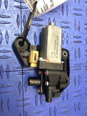 2011-2015 BMW Alpina B7 Door Sunshade Motor - Rear, Left (Driver) (Used OEM)