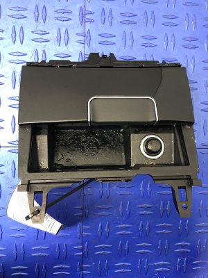 2010-2016 Mercedes-Benz E500 Black Center Console Storage Compartment with Ash Tray and Power Outlet (Used OEM)
