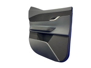 2023-2024 Fisker Ocean Black Door Interior Trim Panel - Rear, Left (Driver) (Used OEM)