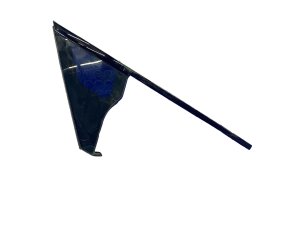2023-2024 Fisker Ocean Door Quarter Window Glass - Front, Left (Driver) (Used OEM)