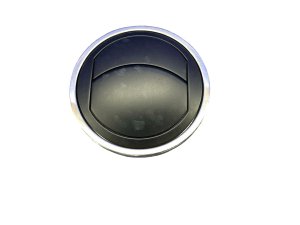 2004-2008 Lamborghini Gallardo Black Dashboard HVAC Air Vent (Used OEM)
