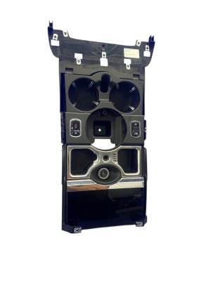 2009-2014 Rolls-Royce Ghost Black Front Center Console Cup Holder Trim Cover Panel (Used OEM)