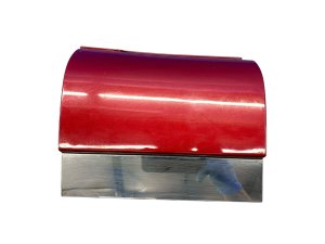 2022-2025 Genesis GV70 Red Lower Fender Garnish Trim Moulding - Front (Used OEM)