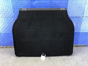 2010-2019 Jaguar XJ Black Trunk Cargo Spare Tire Floor Cover Trim Panel - Rear (Used OEM)