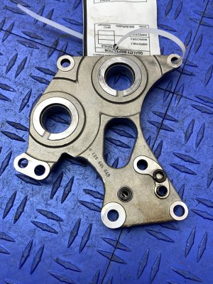2005-2011 Audi A6 Engine Timing Chain Gear Drive Unit Plate Bracket (Used OEM)