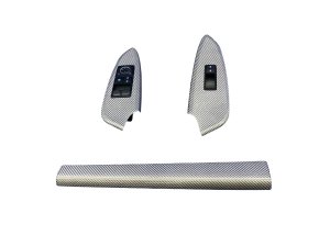 2015-2025 Lexus RC F White Interior Door Switch Trim Cover Panel Set - Front (Used OEM)