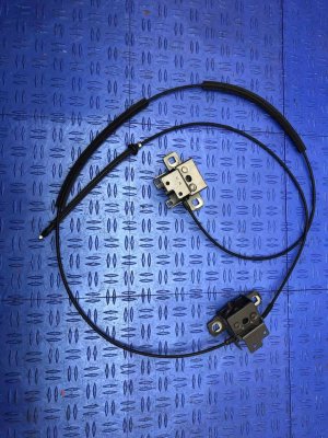 2014-2020 Jaguar F-Type Hood Latch and Release Cable Assembly - Front (Used OEM)