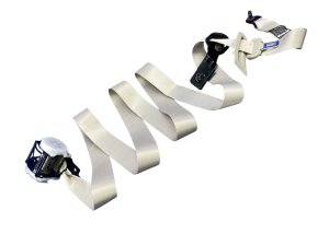 2019-2022 Genesis G90 Beige Seat Belt Assembly - Rear, Left (Driver) (Used OEM)