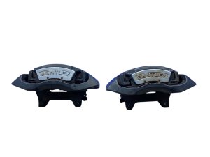 2004-2011 Bentley Continental Black Disc Brake Caliper Set - Front, Right (Passenger) (Used OEM)