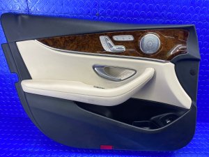 2017-2023 Mercedes-Benz E500 Beige Door Interior Trim Panel - Front, Left (Driver) (Used OEM)