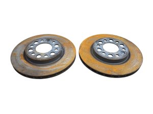2024-2025 Tesla Cybertruck Disc Brake Rotor Set - Rear (Used OEM)