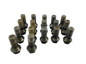 2015-2020 BMW M4 Black Wheel Lug Nut Bolt Set (Used OEM)