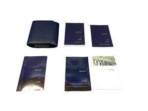 2024-2026 Lexus UX300h Black Owners Manual Set with Leather Case (Used OEM)