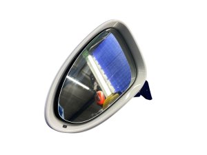 2017-2023 Porsche Panamera White Power Heated Auto Dimming Door/Side View Mirror with Memory - Front, Left (Driver) (Used OEM)