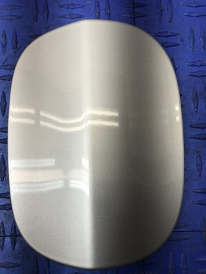 2017-2022 Genesis G90 Silver Fuel Tank Filler Door (Used OEM)