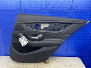 2019-2024 Mercedes-Benz AMG GT 53 Black Door Interior Trim Panel - Rear, Right (Passenger) (Used OEM)