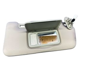 2024-2025 Subaru Crosstrek Beige Illuminated Sun Visor - Front, Right (Passenger) (Used OEM)