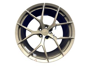 2020 Audi R8 Bronze 20x8.5 5-Split Spoke Monoblock Y-Spoke Alloy Wheel (Used OEM)