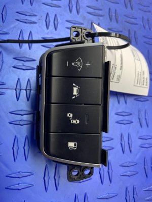 2018-2022 Kia Stinger Multi-Switch with Blind Spot, Lane Assist, and Fuel Door Release (Used OEM)