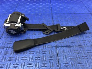 2019-2025 BMW Z4 Black Seat Belt Assembly with Pretensioner - Front (Used OEM)