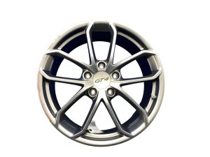 2020-2025 Porsche Boxster Silver 20x8.5 10-Spoke Silver Alloy Wheel (Used OEM)