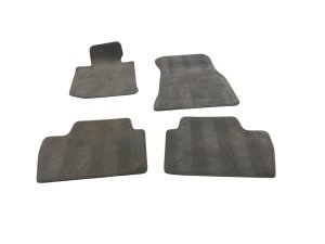 2021-2024 BMW 428i Gray Front and Rear Carpet Floor Mat Set (Used OEM)