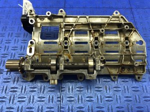 2010-2015 Jaguar XF Engine Oil Baffle Windage Tray with Fuel Pump Cam (Used OEM)
