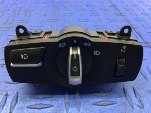 2010-2016 BMW 528i Headlight Lamp Switch Panel Control (Used OEM)