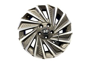 2020-2025 Hyundai Sonata Silver 17x7 8-Spoke Alloy Wheel (Used OEM)