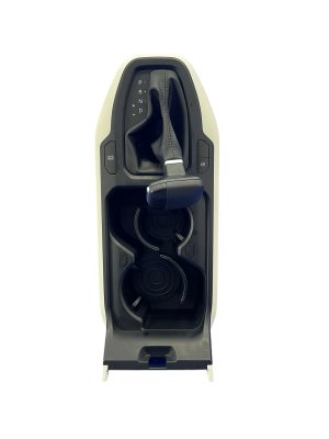 2025 Kia K4 Black Center Console Gear Shift Trim Cover Panel with Shifter Knob - Front (Used OEM)