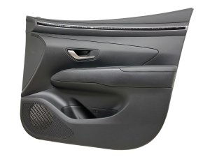 2022-2024 Hyundai Santa Cruz Black Door Interior Trim Panel without Mood Lamp - Front, Right (Passenger) (Used OEM)