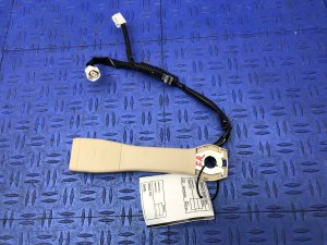 2008-2012 Lexus LS600h Tan Seat Belt Buckle - Front, Right (Passenger) (Used OEM)