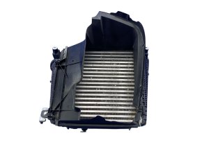 2017-2023 Porsche Panamera Auxiliary Intercooler Assembly with Shroud - Front (Used OEM)