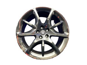 2008-2011 Maserati Quattroporte Black 20x10.5 8-Spoke Alloy Wheel - Rear (Used OEM)