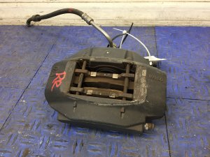 2017-2019 Genesis G90 Disc Brake Caliper Assembly with Bracket - Rear, Right (Passenger) (Used OEM)
