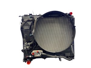 2017-2020 Jaguar F-Pace Radiator Cooling Fan Condenser Pack Assembly - Front (Used OEM)