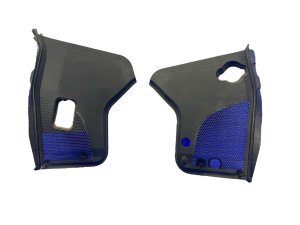 2017-2023 Mercedes-Benz E500 Black Cowl Trim Cover Grille Panel and Water Baffle Set - Front (Used OEM)