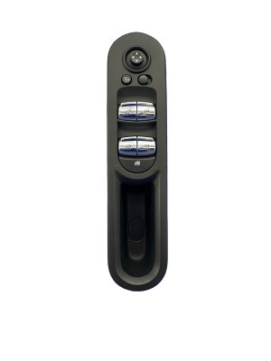 2018-2021 Lincoln Navigator Black Master Power Window and Door Lock Switch with Power Fold - Front (Used OEM)